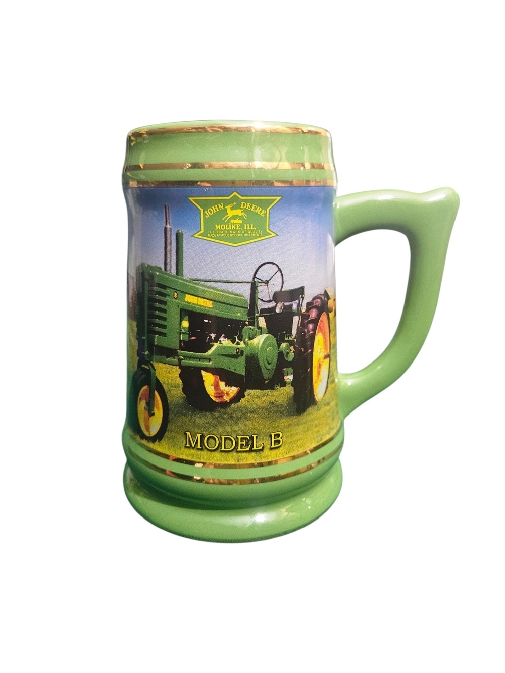 John Deere Model B 2007 Commemorative Beer Stein Heartland Tradition Collection